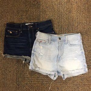 Bundle of 2 Abercrombie/Hollister shorts